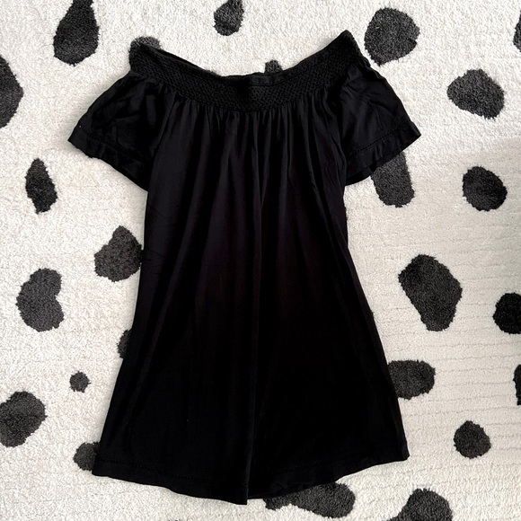 Roxy Black Cotton Dress - Picture 1 of 2